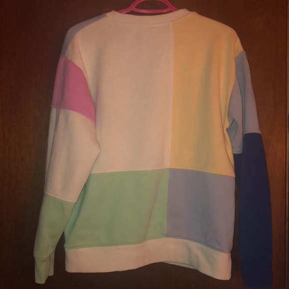 Mens Vans Patchwork Crewneck Sweatshirt - Medium - Picture 2 of 3